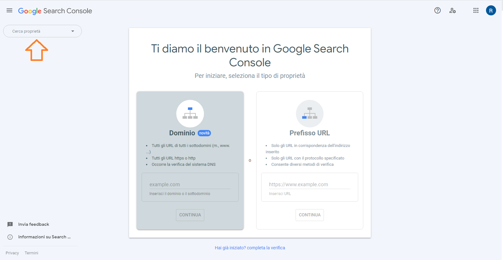 Select verified property