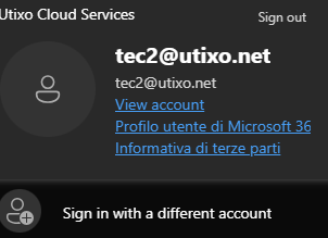 View account