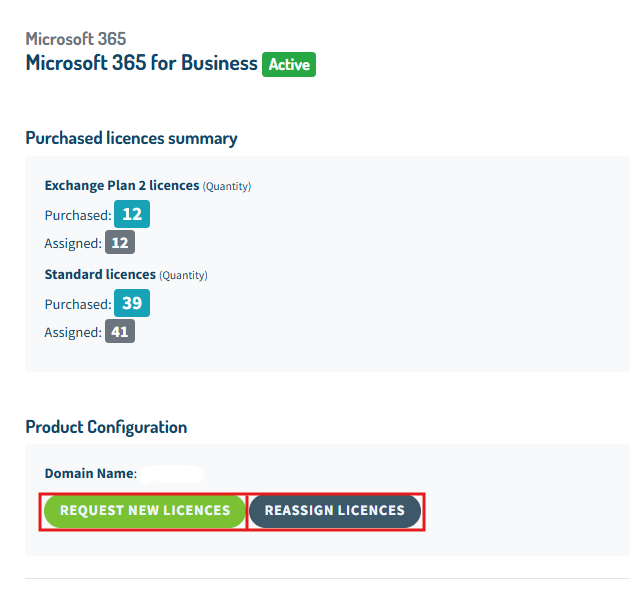 M365 product details